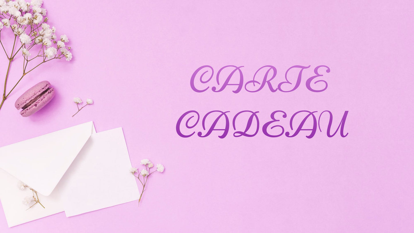 Carte cadeau MG Candles