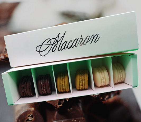 Coffret Macarons parfums Gourmands